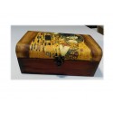 Cofre mini baul "El Beso" Klimt