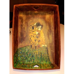 bandeja madera Klimt