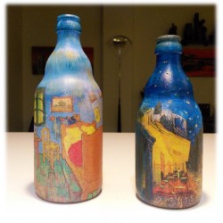 Botella decorativa Van Gogh